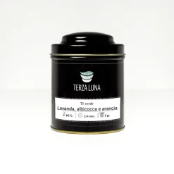 Terza Luna Tè Verde Aromatizzato^Apricot and orange lavender -flavored green tea-
