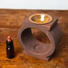 Terza Luna Brucia Incensi|Oli Essenziali^Bombay Essential Oil Diffuser