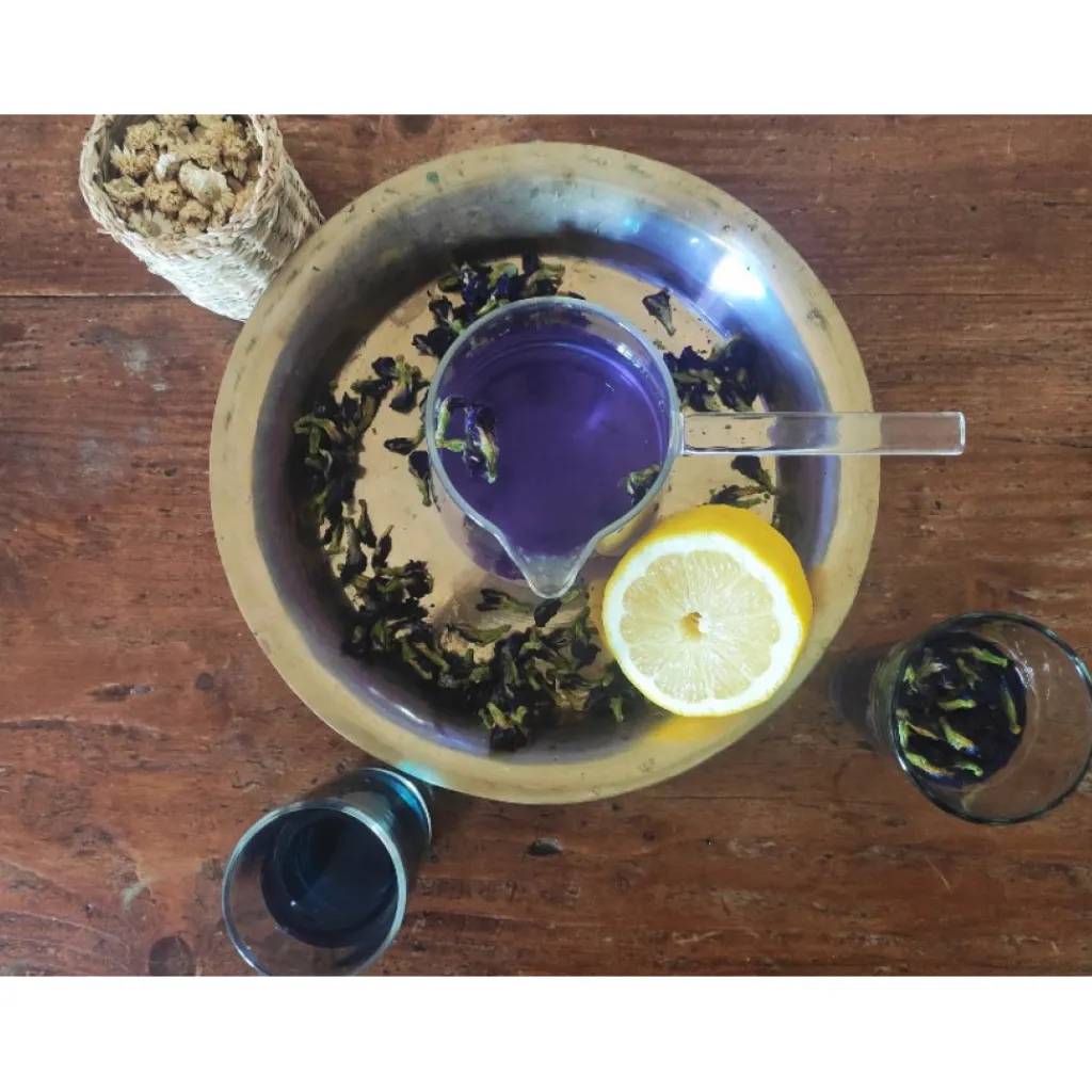 Terza Luna Fiori Eduli E Garnish^butterfly pea flower