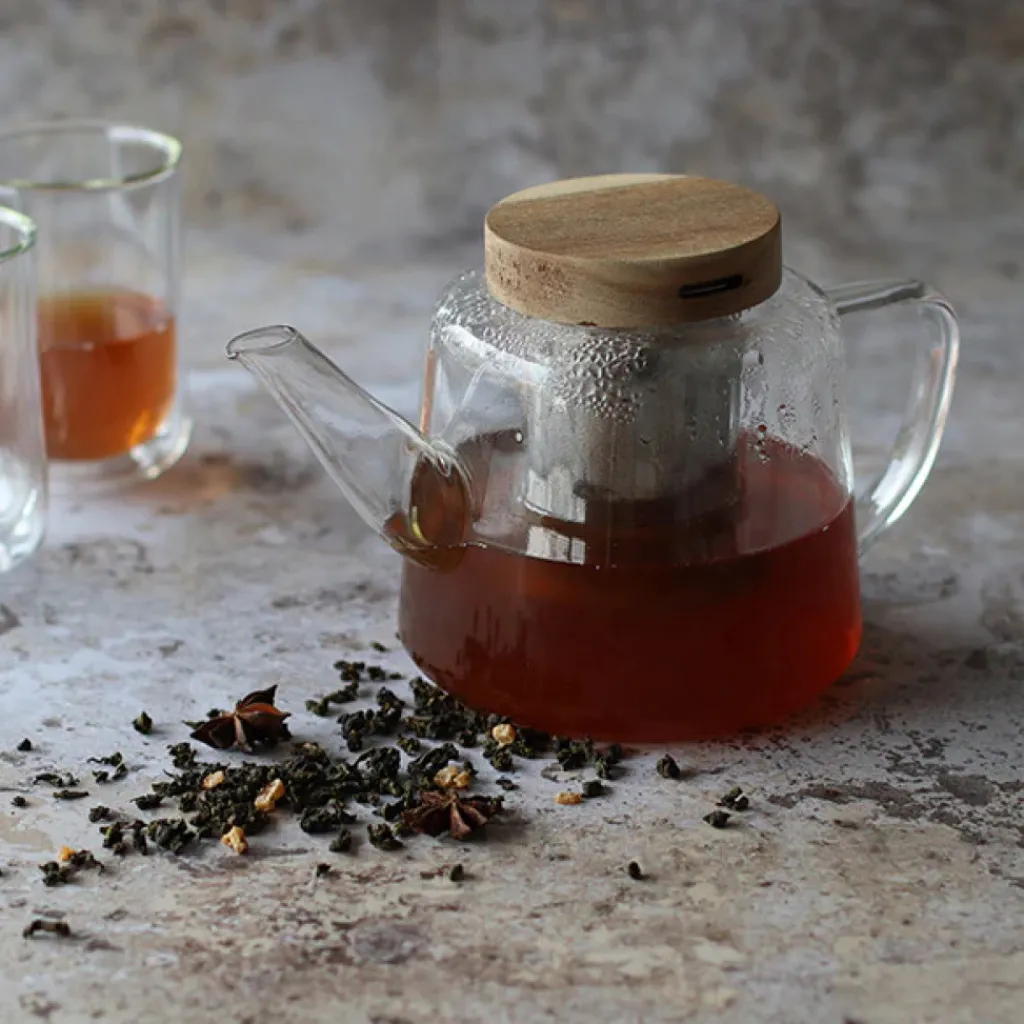 Terza Luna Teiere, Servizi Da Tè E Tisaniere^Glass Scandic Teapot