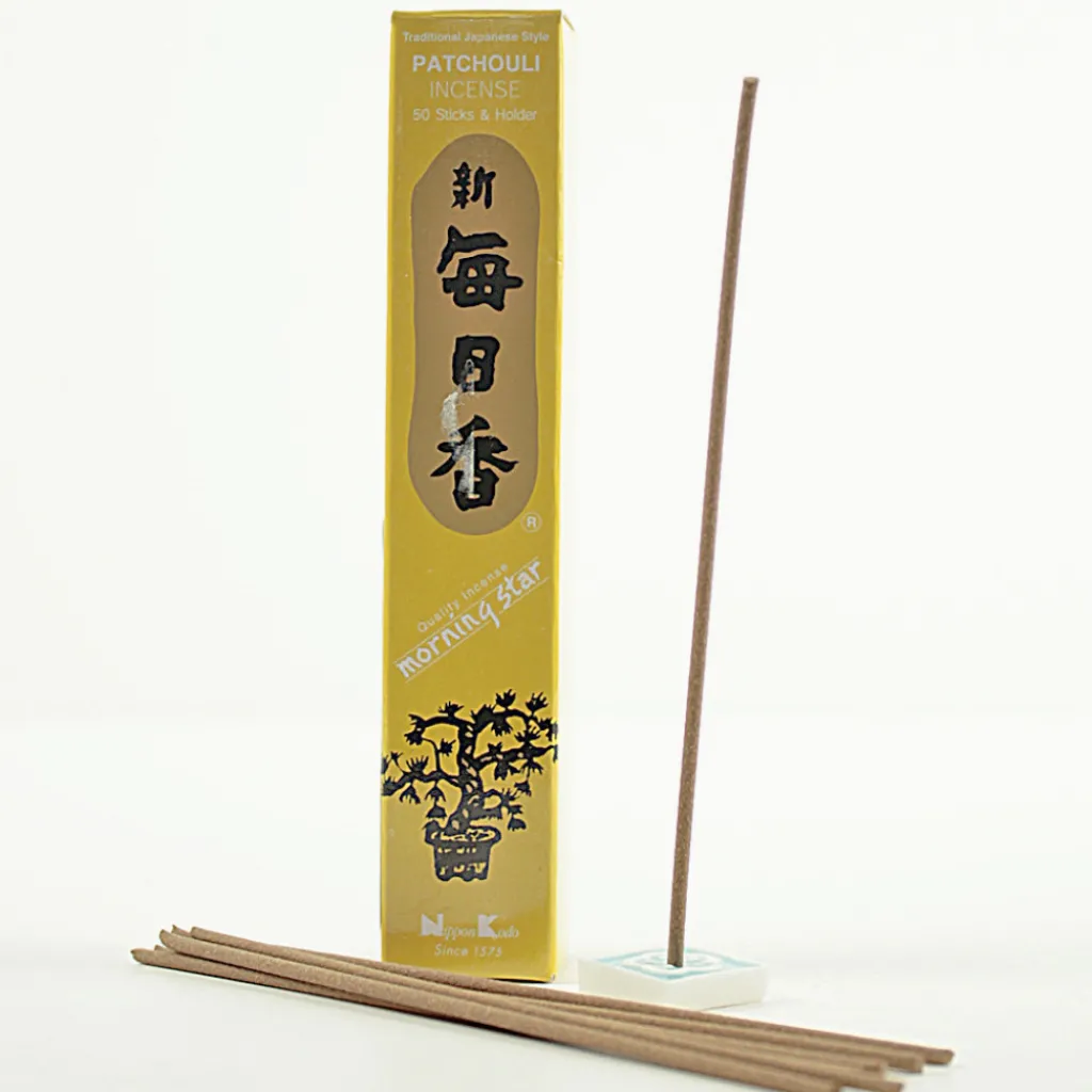 Terza Luna Incensi Giapponesi^Japanese Morning Star Patchouli Incense