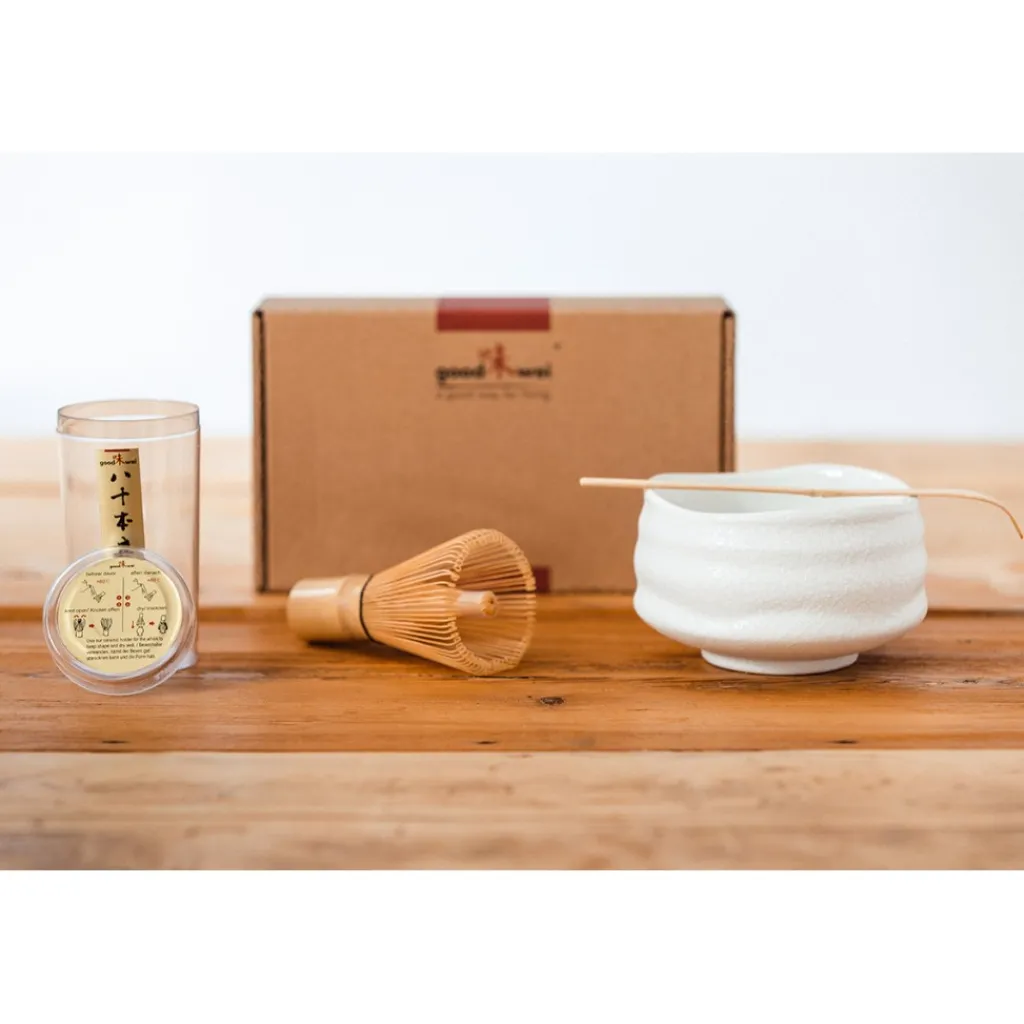 Terza Luna Matcha|Tè Giapponese^Matcha set White snow