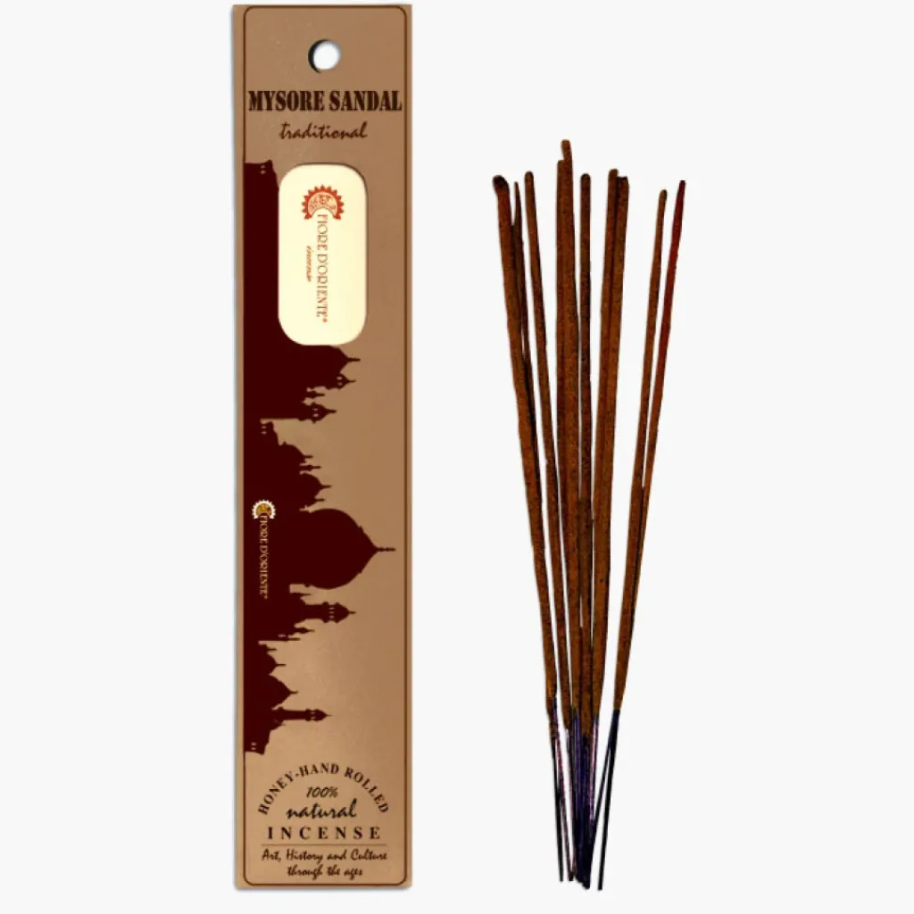Terza Luna Incensi Indiani^Natural Honey Incense (Mysore Sandalwood)