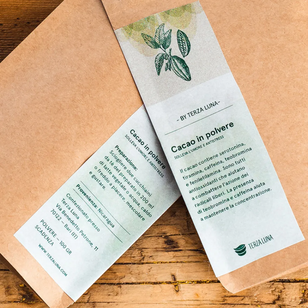 Terza Luna Matcha Giapponese Bio|Spezie Sudamericane^Organic cocoa powder