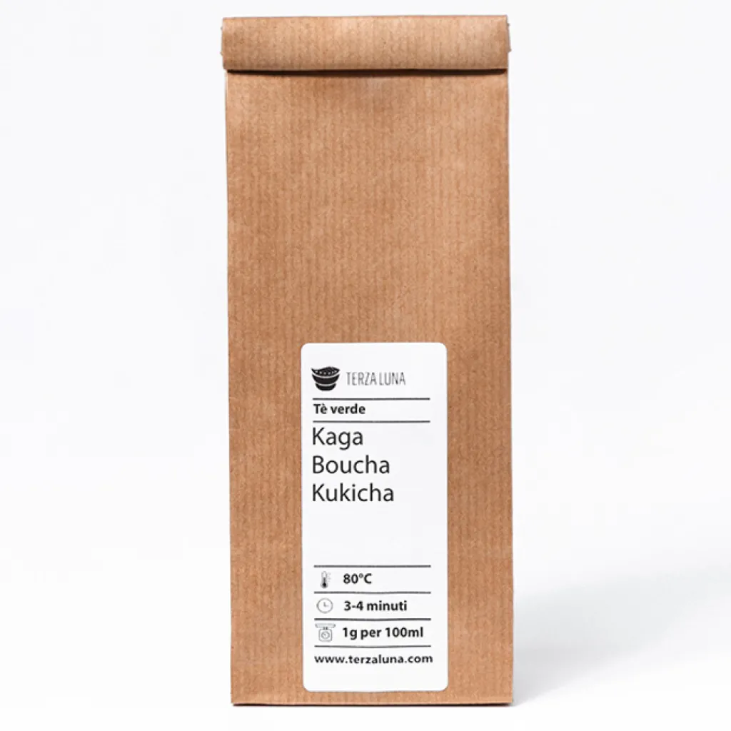 Terza Luna Tè Rari Premium|Tè Giapponese^Roasted Young Kaga Boucha Kukicha